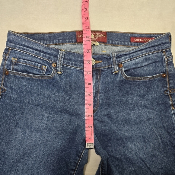 Lucky Brand "Sofia Boot" Bootcut Mid-rise Midwash Women's Jeans Size 8/29 - Picture 10 of 13